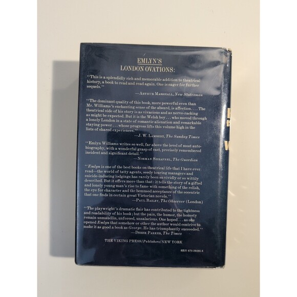 Emlyn Williams – An Early Autobiography 1927-1935 | 1st Ed SIGNED HC - Picture 3 of 6